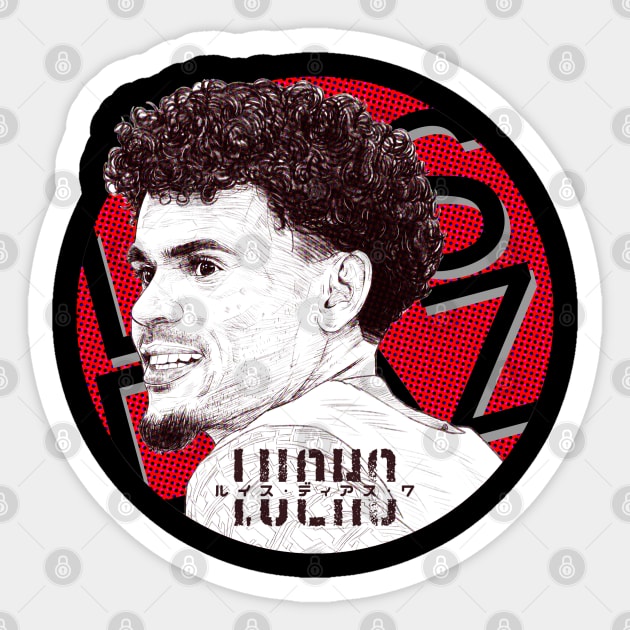 LUCHO Luis Diaz Sticker by cattafound